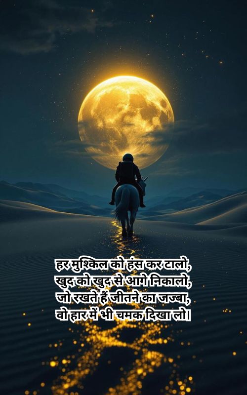 जुनून मोटिवेशनल शायरी 2025 | Junoon Motivational Shayari