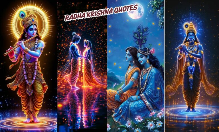 Radha Krishna Quotes in Hindi 2025 | 100+ राधा कृष्णा कोट्स इन हिंदी