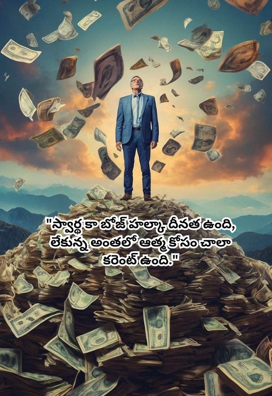 Swardham Quotes in Telugu 2025 | 100+ Selfish Quotes in Telugu