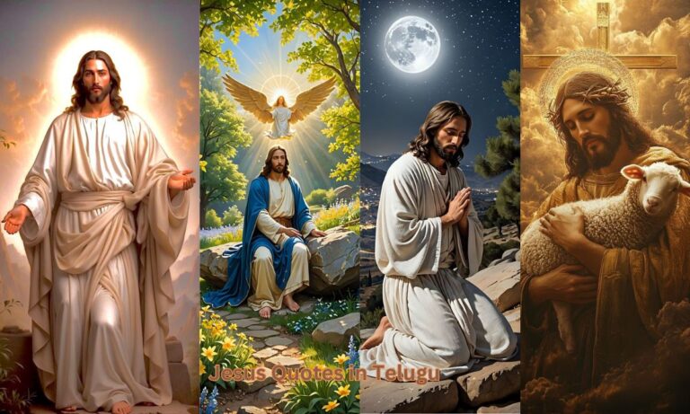 Jesus Quotes in Telugu | తెలుగులో యేసు కోట్స్ 2025